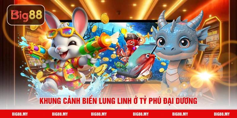 Khung cảnh biển lung linh ở Tỷ Phú Đại Dương