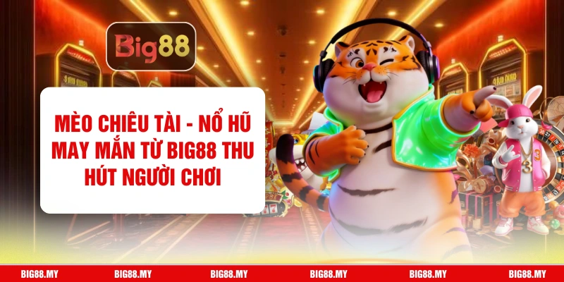 Mèo Chiêu Tài - Nổ Hũ May Mắn Từ Big88 Thu Hút Người Chơi